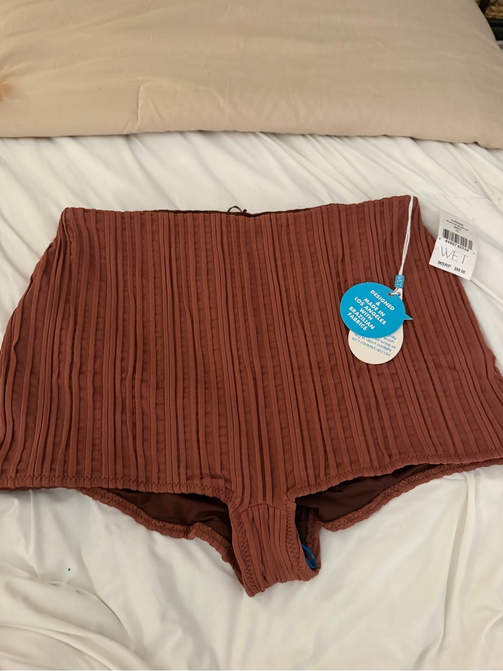 WET Swim Aurora Bottoms BRO Shorts | Rust | XL